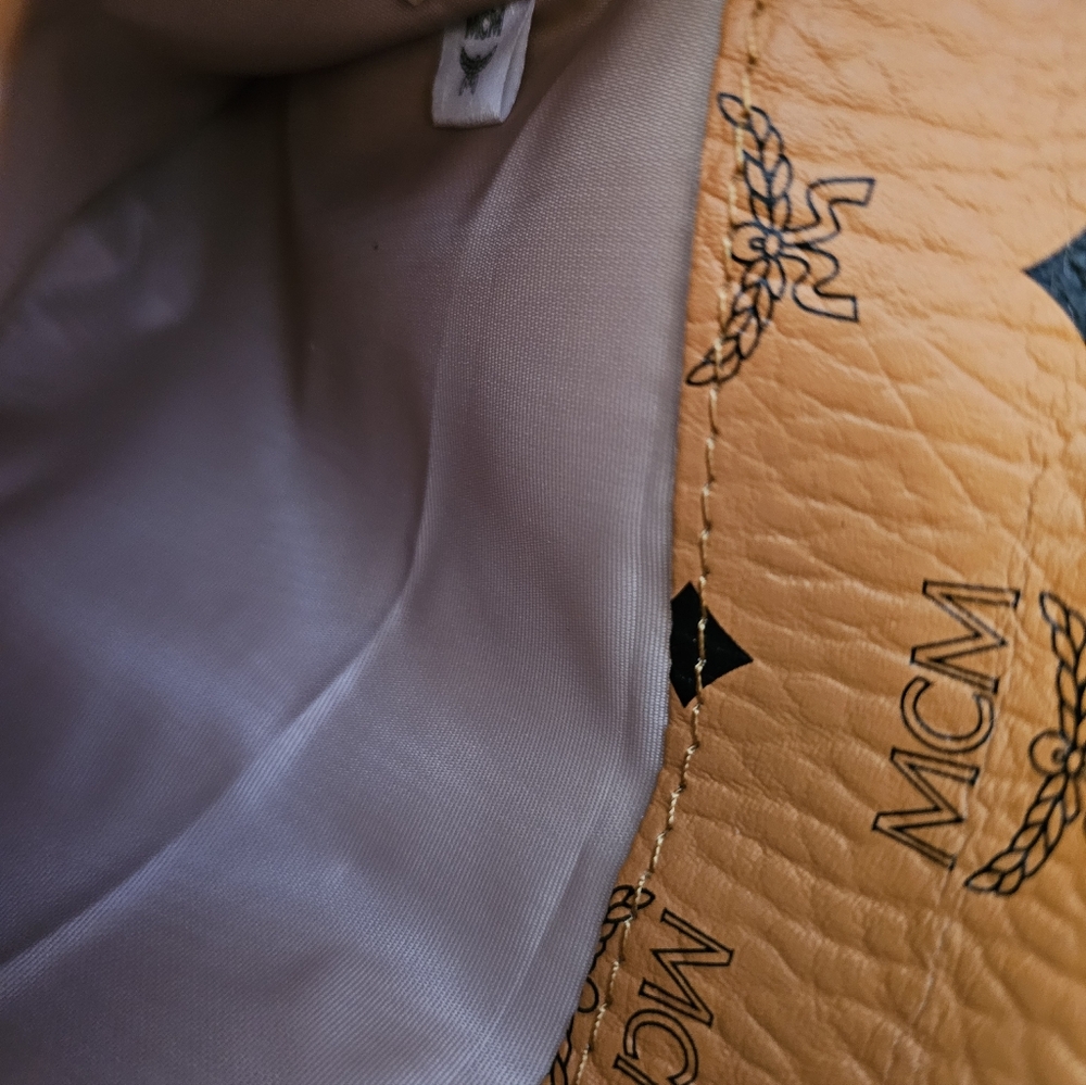 MCM Visetos Monogram Envelope Clutch/ Crossbody - Picture 8 of 11